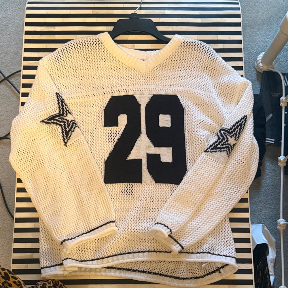 Knit Hockey Jersey. Size S.